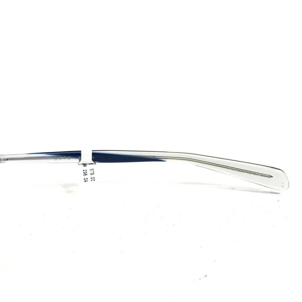 BCPC BP-151 COL.27 Eyeglasses Frames Clear Blue Round Oval Wire Rim 51-18-140